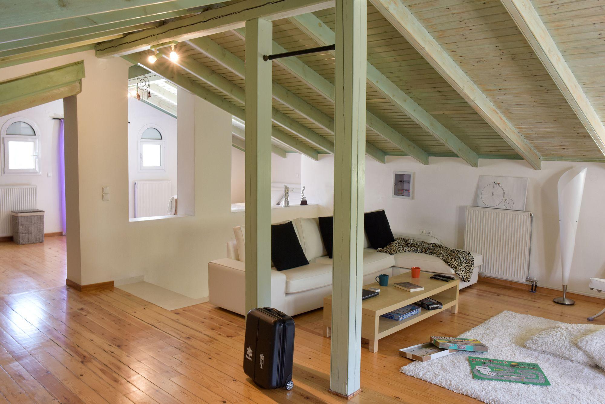 Appartement Mavres Luxury Loft à Ágios Matthaíos Extérieur photo